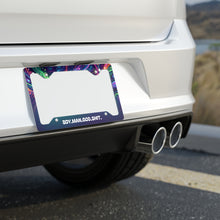 Load image into Gallery viewer, Phish / YEM / Boy. Man. God. Shit. / Metal License Plate Frame
