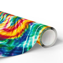 Load image into Gallery viewer, Bright Tie-Dye Wrapping Paper Gift Wrap