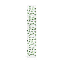 Load image into Gallery viewer, White &amp; Green Pot Leaf Gift Wrap Marijuana Wrapping Paper
