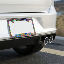 Load image into Gallery viewer, Grateful Dead / The Music Never Stopped / Metal License Plate Frame