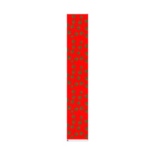 Load image into Gallery viewer, Red and Green Holiday Pot Leaf Gift Wrap Marijuana Wrapping Paper