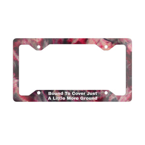 Grateful Dead / Bound To Cover Just A Little More Ground / The Wheel / Metal License Plate Frame