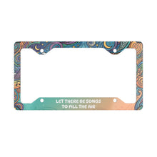 Load image into Gallery viewer, Grateful Dead / Ripple / Let There Be Songs to Fill the Air / Metal License Plate Frame