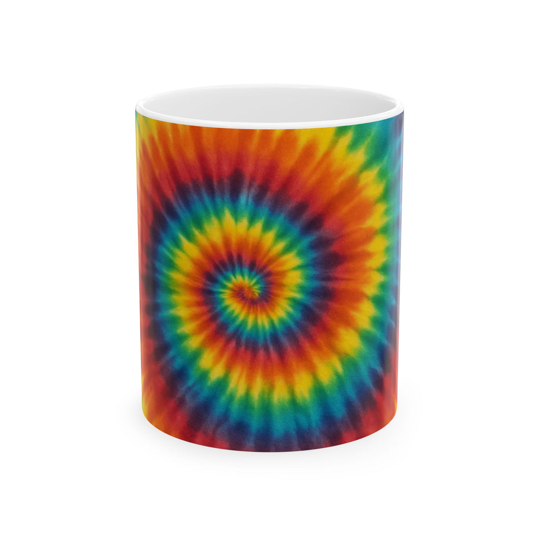 Tie Dye 11oz Ceramic Mug