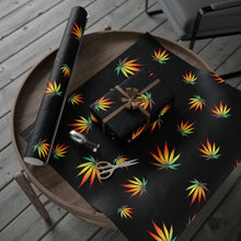 Load image into Gallery viewer, Pot Leaf Gift Wrap Marijuana Wrapping Paper