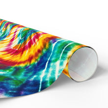 Load image into Gallery viewer, Bright Tie-Dye Wrapping Paper Gift Wrap
