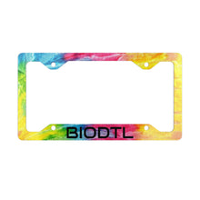Load image into Gallery viewer, Grateful Dead / Beat It On Down The Line / BIODTL Metal License Plate Frame