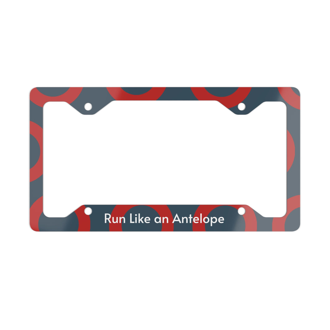 Phish / Run Like an Antelope / Fishman Dress Donuts Metal License Plate