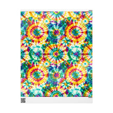 Load image into Gallery viewer, Bright Tie-Dye Wrapping Paper Gift Wrap