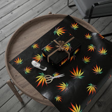 Load image into Gallery viewer, Pot Leaf Gift Wrap Marijuana Wrapping Paper