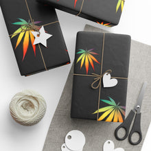 Load image into Gallery viewer, Pot Leaf Gift Wrap Marijuana Wrapping Paper