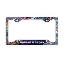 Load image into Gallery viewer, Phish / Lizards / Surrender to the Flow / Metal License Plate Frame
