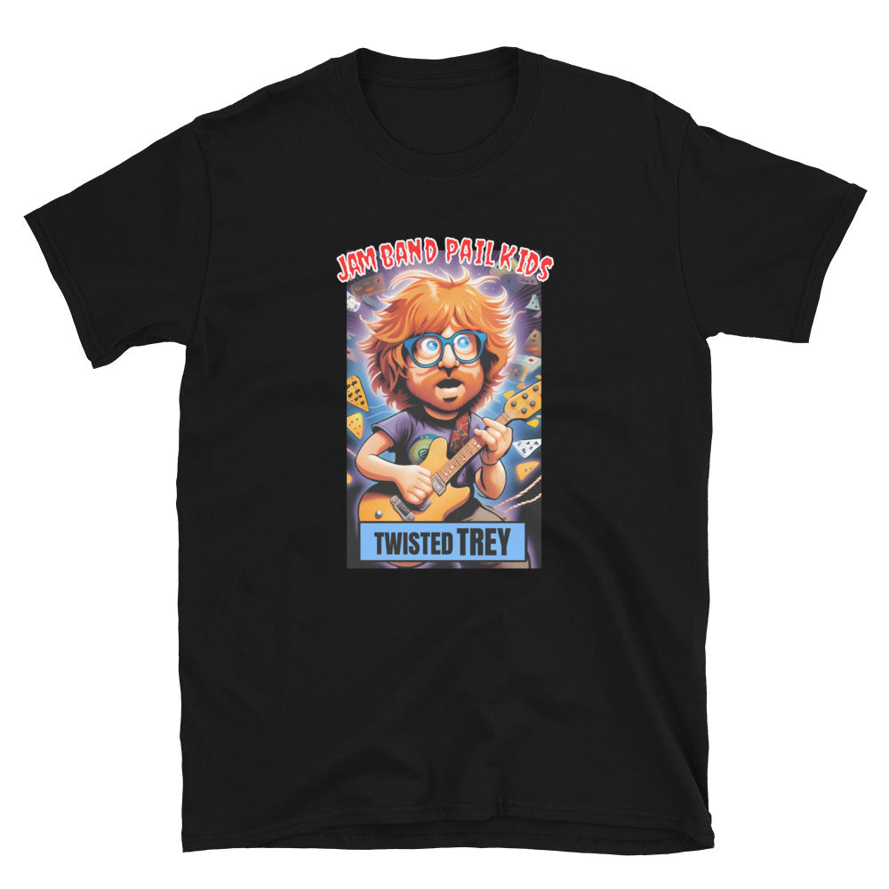 Phish / Twisted Trey Jam Band Pail Kid Short-Sleeve T-Shirt