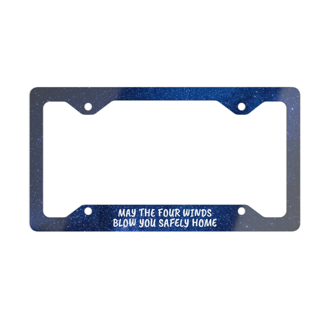 Grateful Dead / Franklin's Tower / May the Four Winds Blow You Safely Home / Metal License Plate Frame