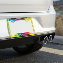 Load image into Gallery viewer, Grateful Dead / BIODTL / Tie Dye Metal License Plate Frame