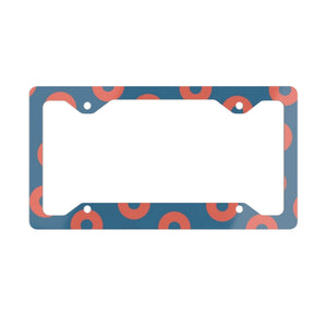 Phish / Donuts / Metal License Plate Frame