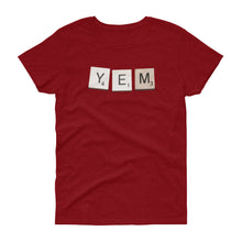 Load image into Gallery viewer, Phish / You Enjoy Myself / Letter Tile YEM Lades T-Shirt