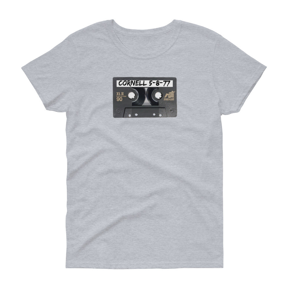 Grateful Dead / Cornell 5-8-77 / Cassette Ladies T-Shirt