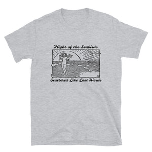 Grateful Dead / Cassidy / Flight of the Seabirds Scattered Like Lost Words Short-Sleeve T-Shirt