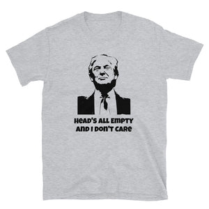 Grateful Dead / Trump / Heads All Empty And I Don't Care Short-Sleeve T-Shirt