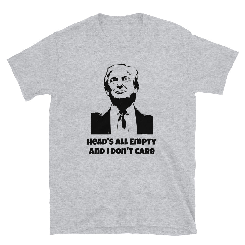 Grateful Dead / Trump / Heads All Empty And I Don't Care Short-Sleeve T-Shirt