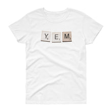 Load image into Gallery viewer, Phish / You Enjoy Myself / Letter Tile YEM Lades T-Shirt