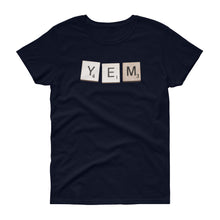 Load image into Gallery viewer, Phish / You Enjoy Myself / Letter Tile YEM Lades T-Shirt