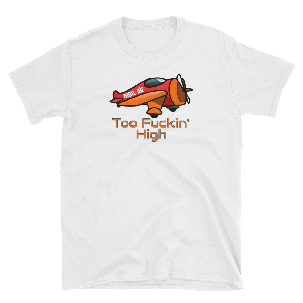 moe. / Plane Crash / Too Fuckin' High T-Shirt