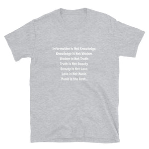 Zappa / Music is the Best / Short-Sleeve T-Shirt